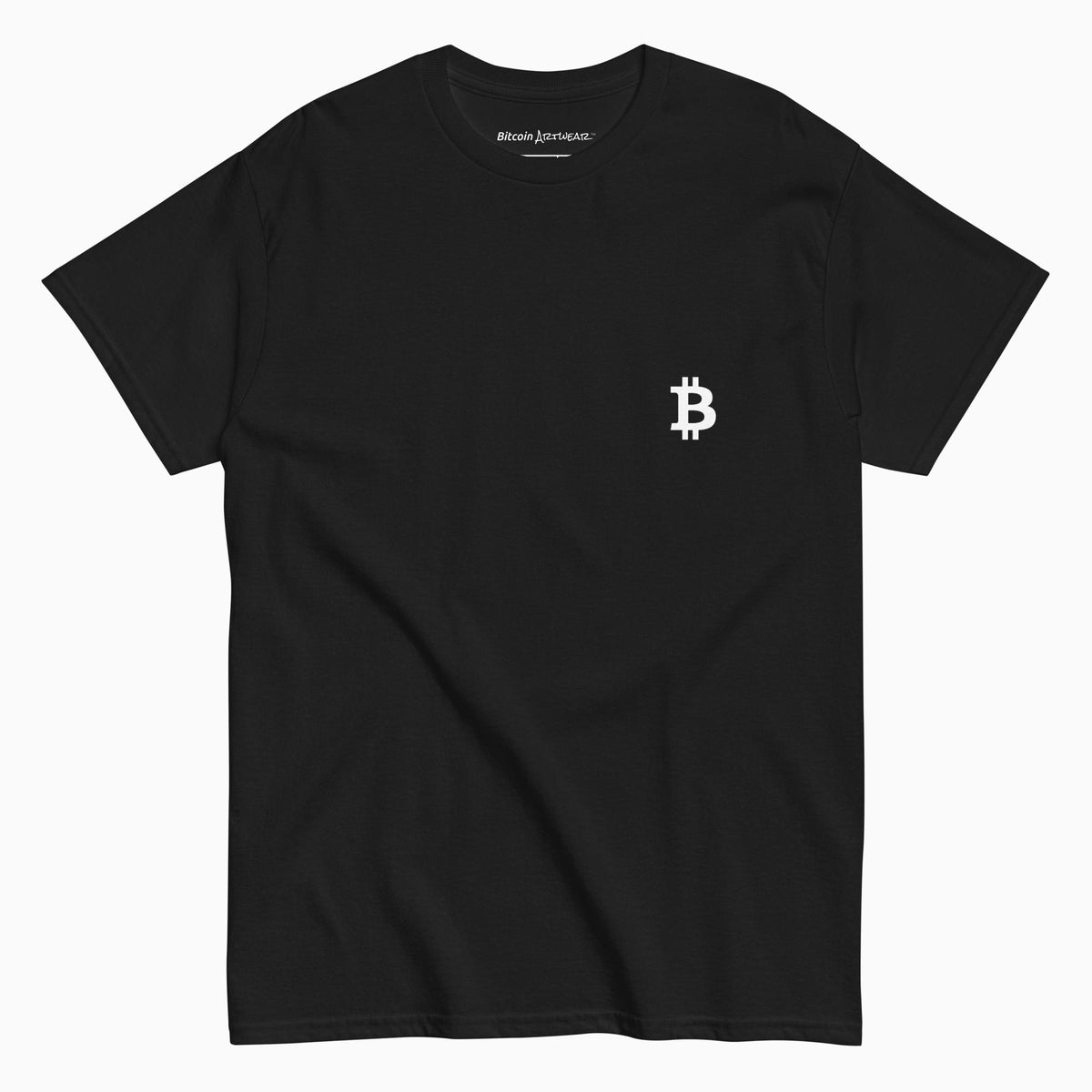 Bitcoin Artwear black T-shirt, front