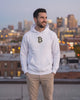 Camo Bitcoin Symbol on a white hoodie, product video